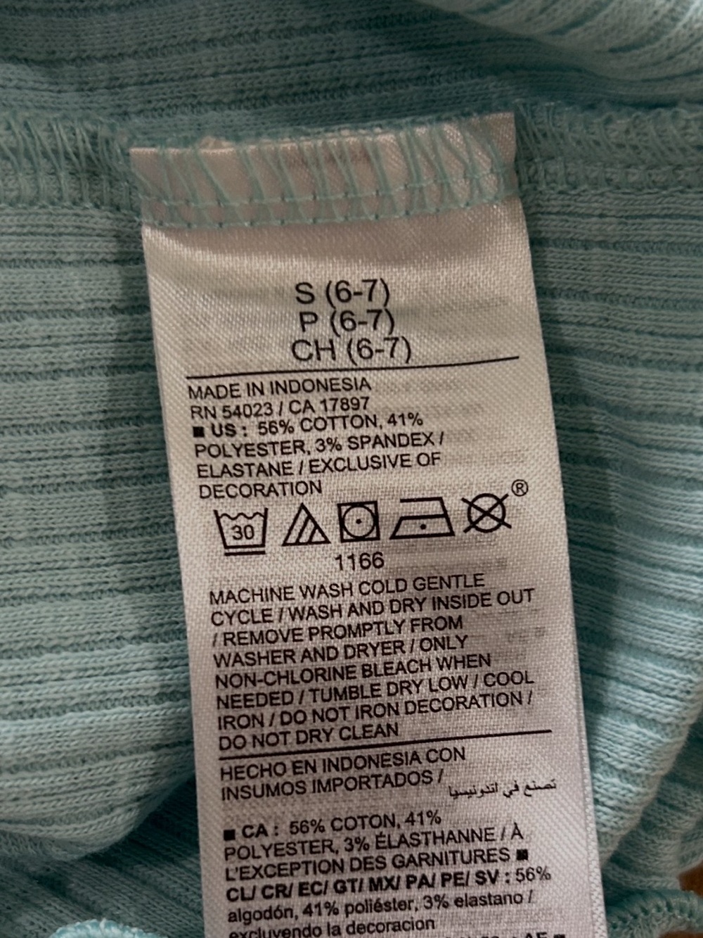 Old Navy Ribbed Button-Front Tanks — White & Mint - Picture 7 of 7